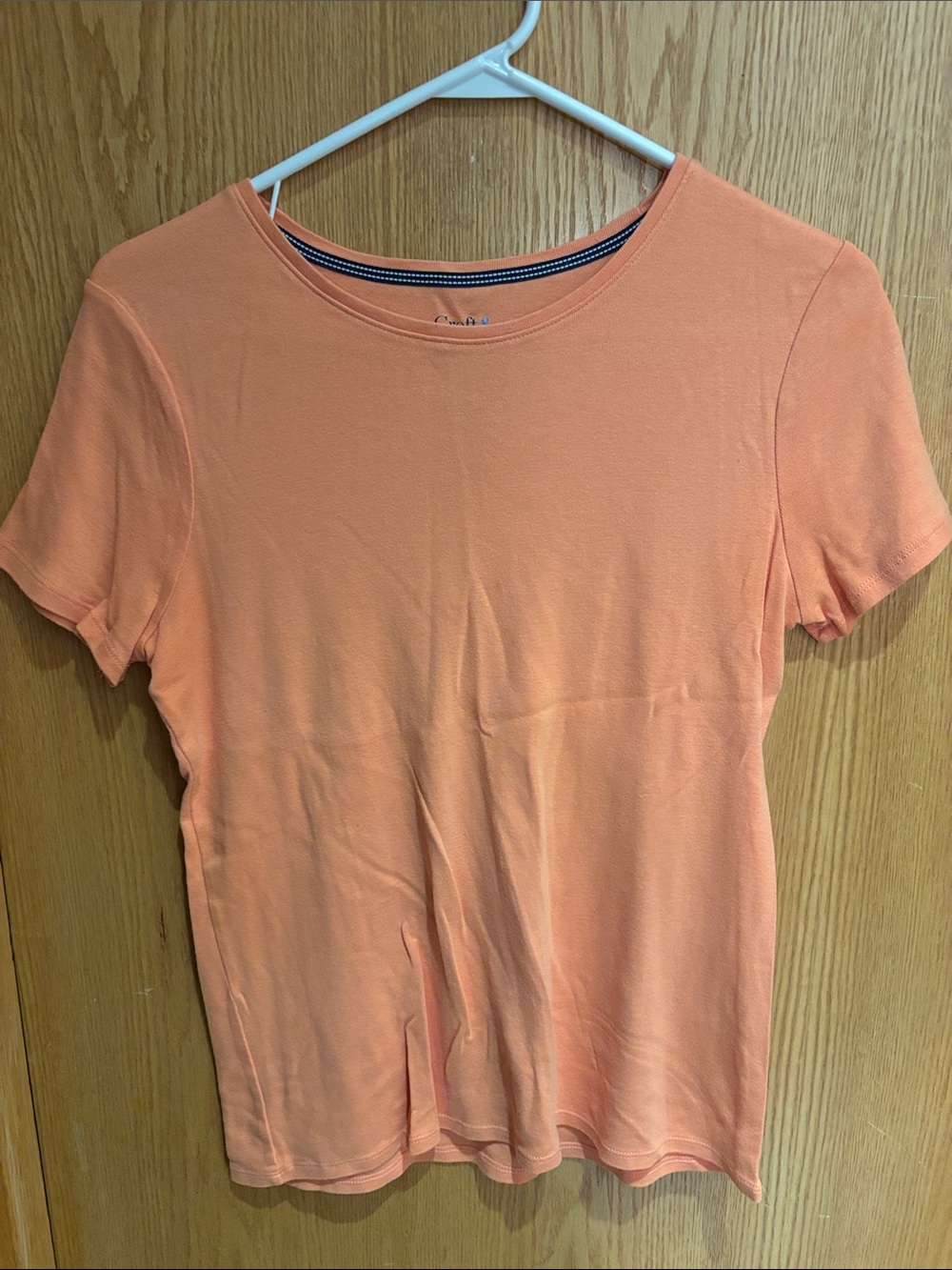 Croft & Barrow, short sleeve tee
Light Crusta Orange, Small